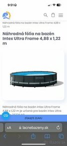 Predám nadzemný bazén