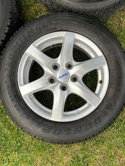 Alu disky R15 + Zimné Pneu 196/65 R15