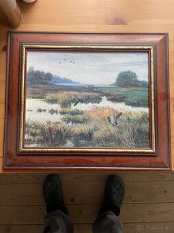 Obraz poľovnícky motív