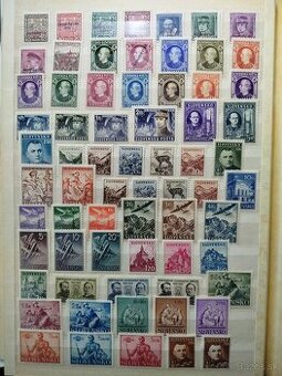 Slovenský štát - známky - partia