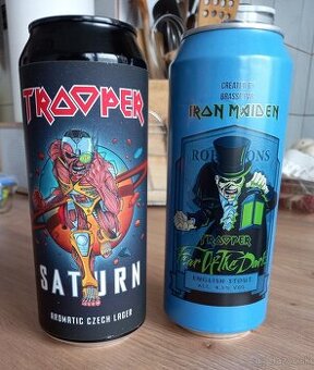 IRON MAIDEN TROOPER Beer plechovky