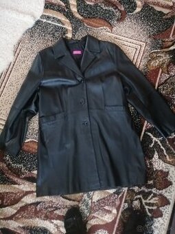 DÁMSKY KOŽENKOVÝ KABÁT