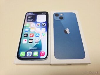 Apple iphone 13 128GB ,ZDRAVIE BATERKY 100%