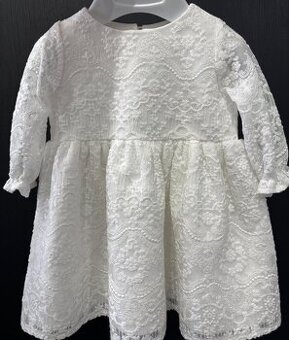 Predám šatočky + vecičky na krst veľ.62