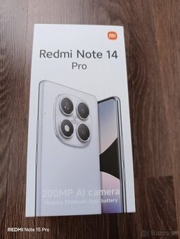 Predám mobilný telefón Xiaomi redmi note 14 pro 4G 512gb