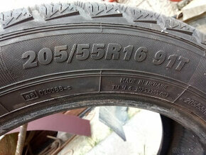 Predám zimné pneumatiky 205/55R16