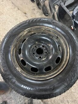 5x100 r15 plechace nove zimne pneu