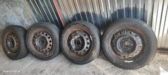 Disky 5x114,3 stredová diera 67,1mm r15 s pneumatikami