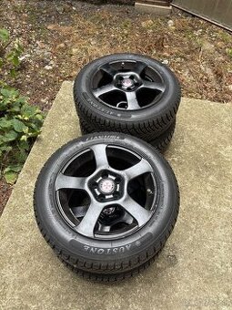 5x100 disky + 185/60 R15 celoročne
