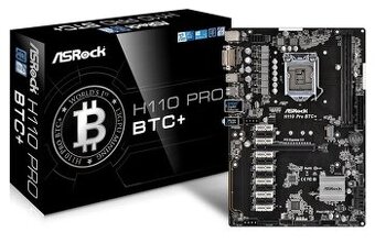 Základná doska ASROCK H110 Pro +procesor+chladic