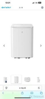 Mobilná klimatizácia Electrolux EXP26U339HW