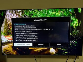 Samsung NEO QLED QE55QN85C – výborný stav, vhodný na gaming