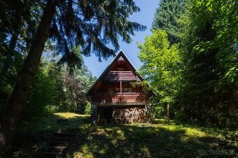 Rekreačná chata v krásnom prostredí v lyžiarskom stredisku K