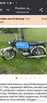 Jawa 23 Mustang