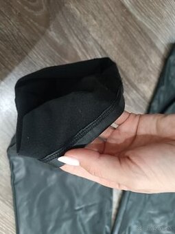 Kožené zateplené nohavice - nové