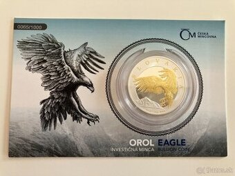 Minca Orol, selektívny pokov Au, 2024 číslovaná