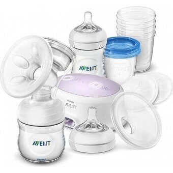 Elektrická odsávačka mlieka a súp. na usklad. mlieka