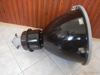 industriálna lampa veľká, priemer 55 cm, výška 75 cm