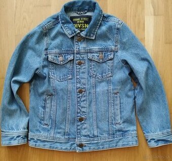 Chlapčenská riflova bunda velk.128