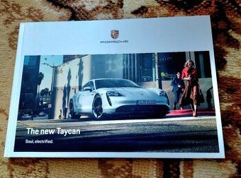 Ponúkam originálny prospekt k modelu Porsche Taycan