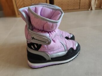 Detské snehule / zateplené zimné topánky, veľkosť 30