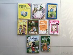 rôzne knihy pre deti