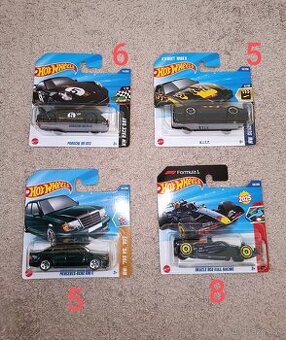 Autíčka Hotwheels Formula Red Bull