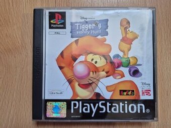 Predám hru na PS1 Disney's Tigger's Honey Hunt