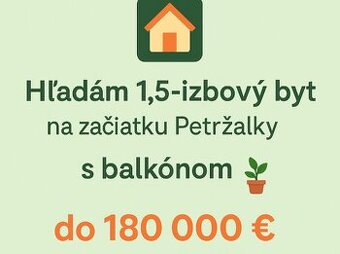 HĽADÁM - Môj nový domov