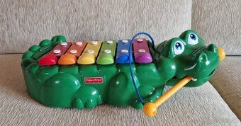 Xylofón krokodíl Fisher price