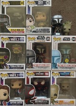 Marvel a Star Wars Funko Pop Figúrky