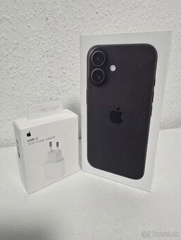 iPhone 16 128 GB čierny