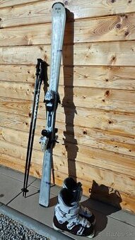 LYŽE ELAN WHITE MAGIC 158CM + SALOMON QST R70 25CM