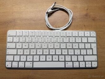Apple magic klavesnica so snimacom odtlackou