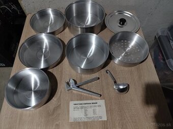 Retro kempingový set