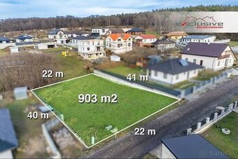 STAV.POZEMOK-TERIAKOVCE,903 M2, IS NA POZEMKU, NOVÁ LOKALITA - 1