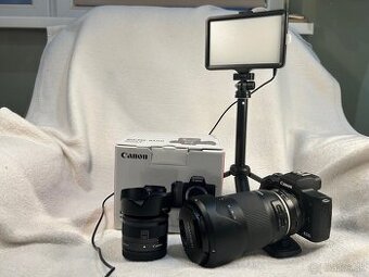 Predám Canon EOS M50 Mark II + setový objektív