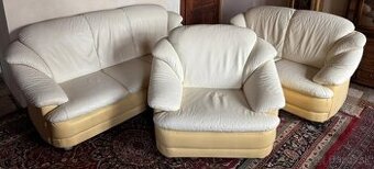Kožená sedací souprava 3+2+1,5840