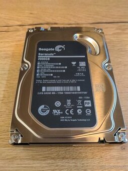 Seagate Barracuda 2TB 2000GB SATA HDD disk