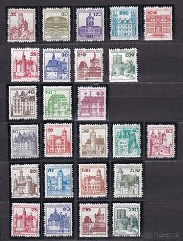 Západný Berlín - hrady, zámky