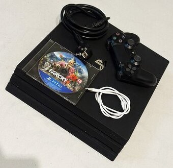 PS4 Pro 1TB + 1x ovládač + hra