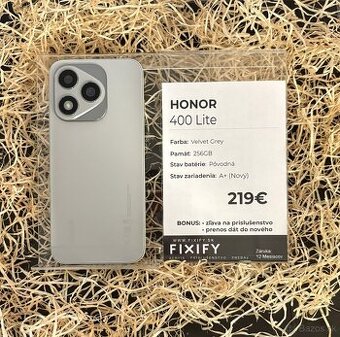 Honor 400 Lite Velvet Grey - 256 GB
