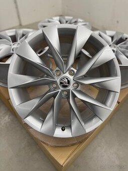 Nepoužité hliníkové disky 5x112 R19 Škoda Crystal