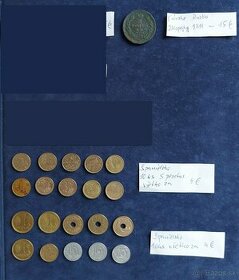 Zbierka mincí - Cárske Rusko, Rusko, Španielsko DOPLNENÉ