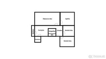VIVAREAL VEĽKÝ 4 izb. byt, výmera 82 m2 + balkón, vyhľadáva