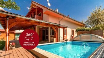 AXIS REAL | Nádherný NÍZKOENERGETICKÝ rodinný dom s BAZÉNOM