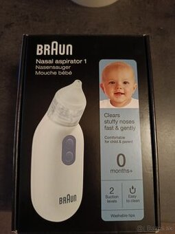Odsávačka hlienov Braun BMA 100