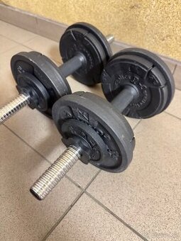Činky 2x 12kg