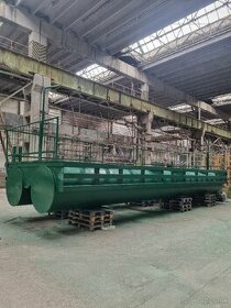 Plávajúce mólo o rozmere 11 x 3,5 m
