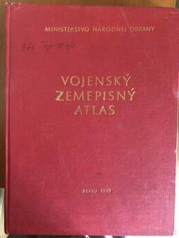 Predám vojenský zemepisný atlas r.1975